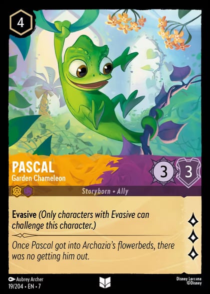 Pascal - Garden Chameleon, Archazia's Island 19/204