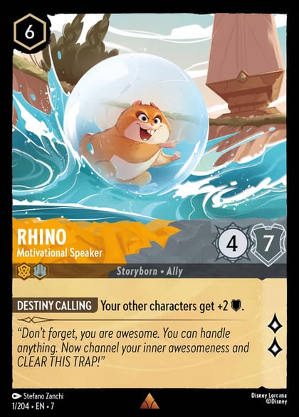 Rhino - Motivational Speaker, Archazia's Island 1/204