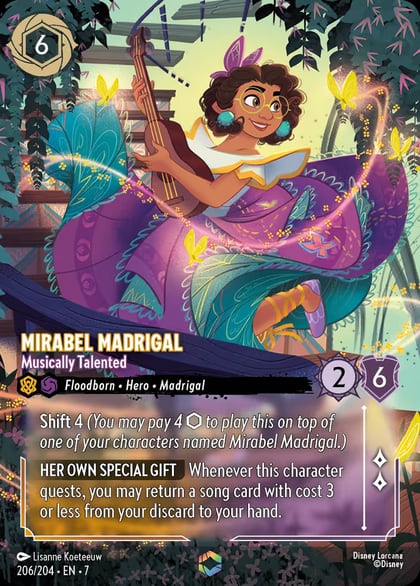 Mirabel Madrigal - Musically Talented (Enchanted), Archazia's Island 206/204