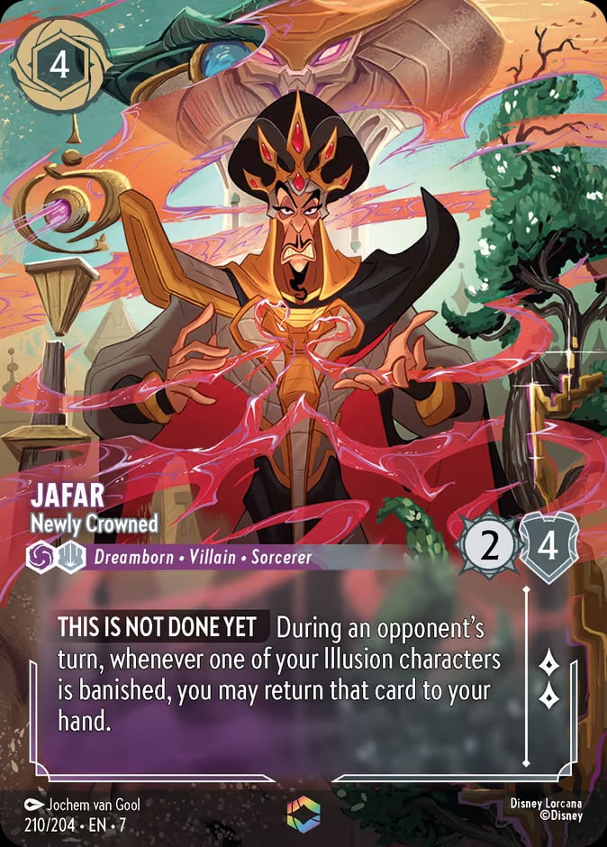 Jafar - Newly Crowned (Enchanted), Archazia's Island 210/204