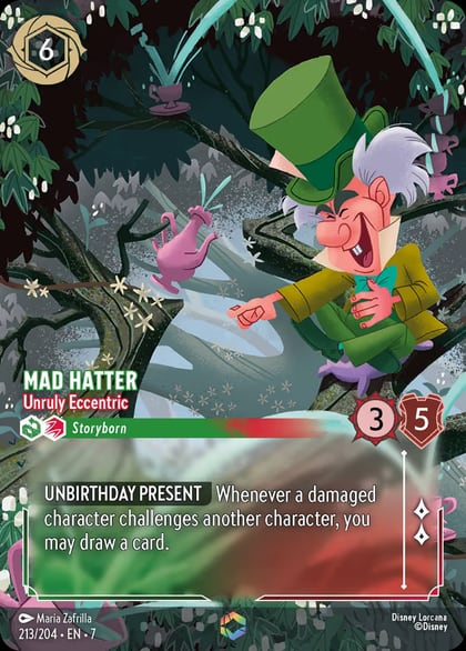 Mad Hatter - Unruly Eccentric (Enchanted), Archazia's Island 213/204