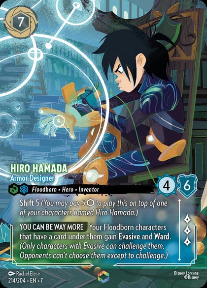 Hiro Hamada - Armor Designer (Enchanted), Archazia's Island 214/204