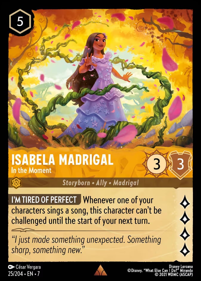 Isabela Madrigal - In the Moment, Archazia's Island 25/204