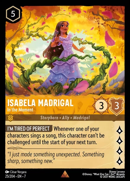 Isabela Madrigal - In the Moment, Archazia's Island 25/204