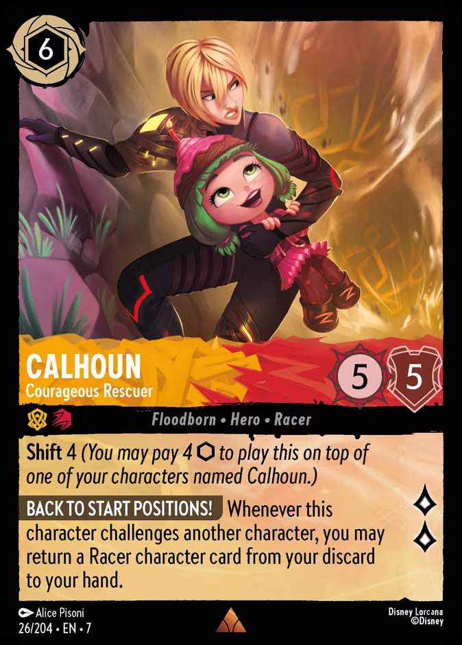 Calhoun - Courageous Rescuer, Archazia's Island 26/204