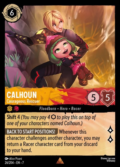 Calhoun - Courageous Rescuer, Archazia's Island 26/204
