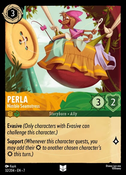Perla - Nimble Seamstress, Archazia's Island 32/204