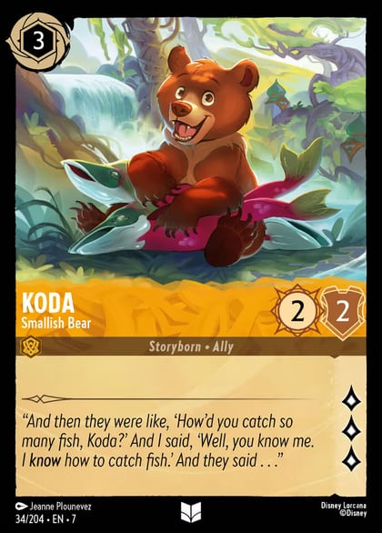 Koda - Smallish Bear, Archazia's Island 34/304