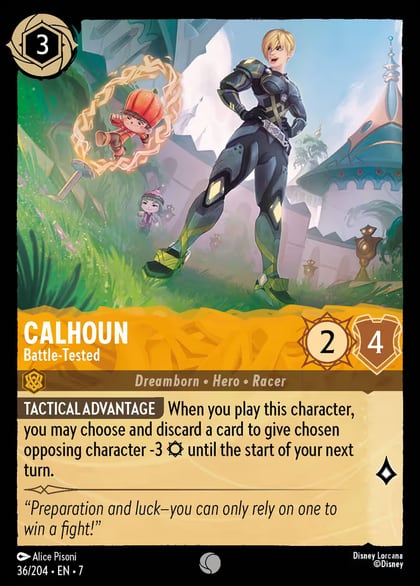 Calhoun - Battle-Tested, Archazia's Island 36/204