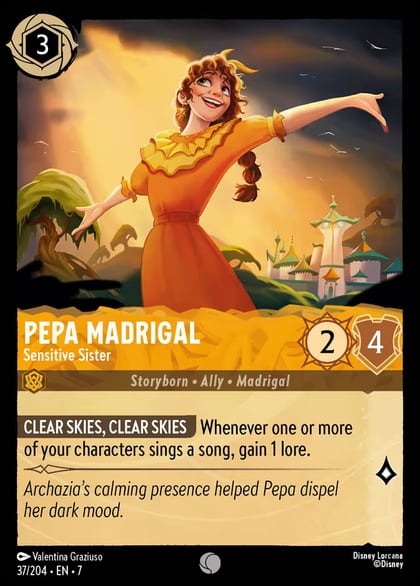 Pepa Madrigal - Sensitive Sister, Archazia's Island 37/204
