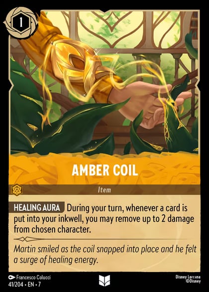 Amber Coil, Archazia's Island 41/204