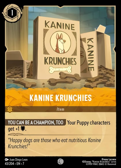 Kanine Krunchies, Archazia's Island 43/204