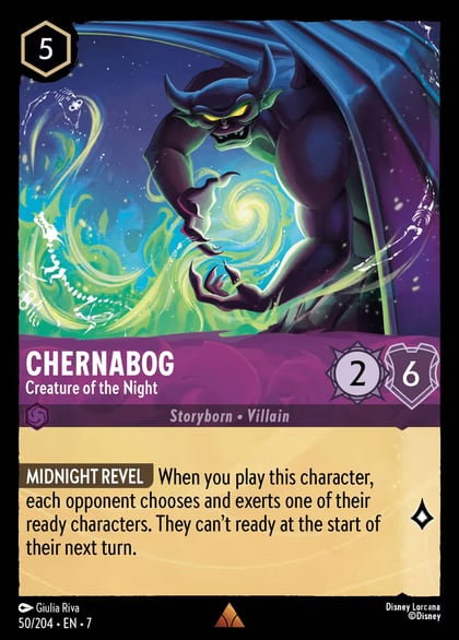 Chernabog - Creature of the Night, Archazia's Island 50/204