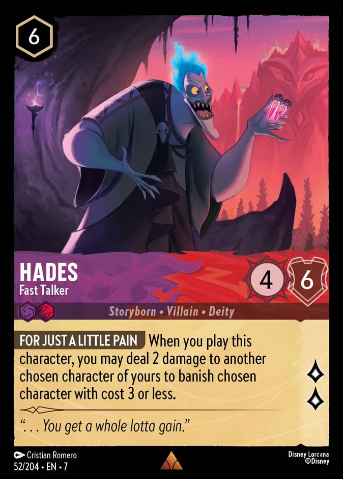 Hades - Fast Talker, Archazia's Island 52/204