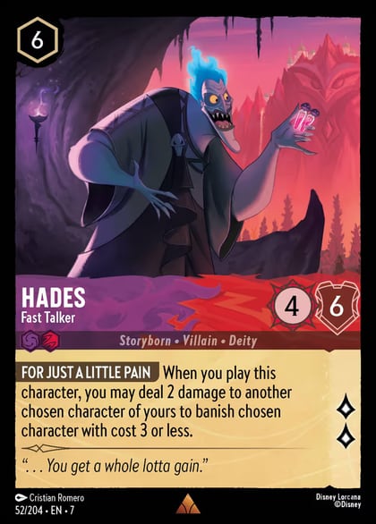 Hades - Fast Talker, Archazia's Island 52/204