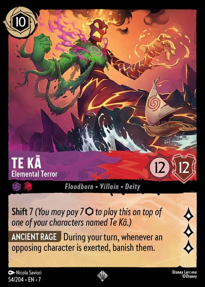 Te Ka - Elemental Terror, Archazia's Island 54/204
