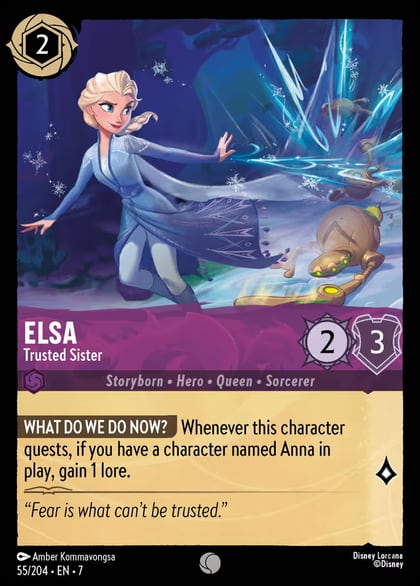Elsa - Trusted Sister, Archazia's Island 55/204