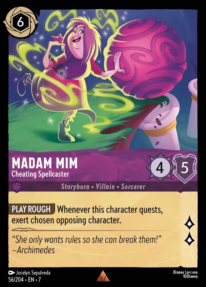Madam Mim - Cheating Spellcaster, Archazia's Island 56/204