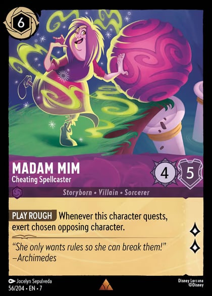 Madam Mim - Cheating Spellcaster, Archazia's Island 56/204