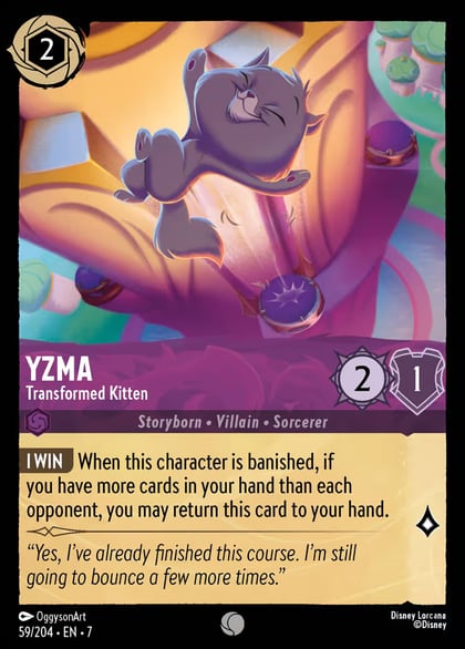 Yzma - Transformed Kitten, Archazia's Island 59/204
