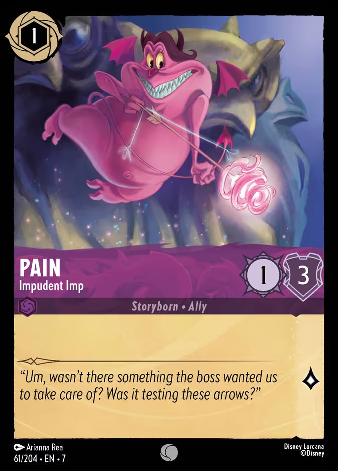 Pain - Impudent Imp, Archazia's Island 61/204