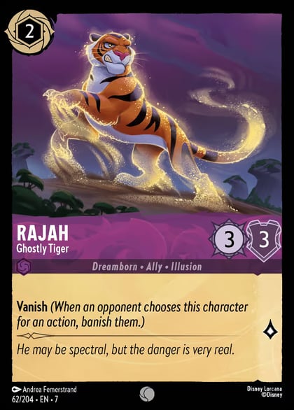 Rajah - Ghostly Tiger, Archazia's Island 62/204