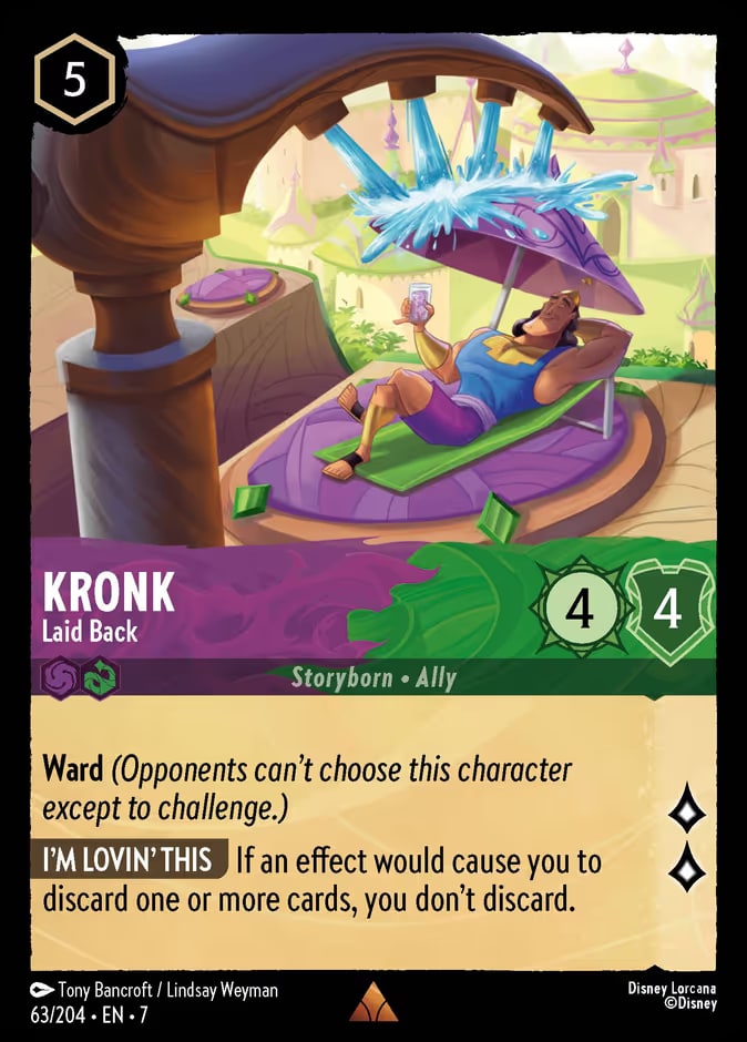Kronk - Laid Back, Archazia's Island 63/204