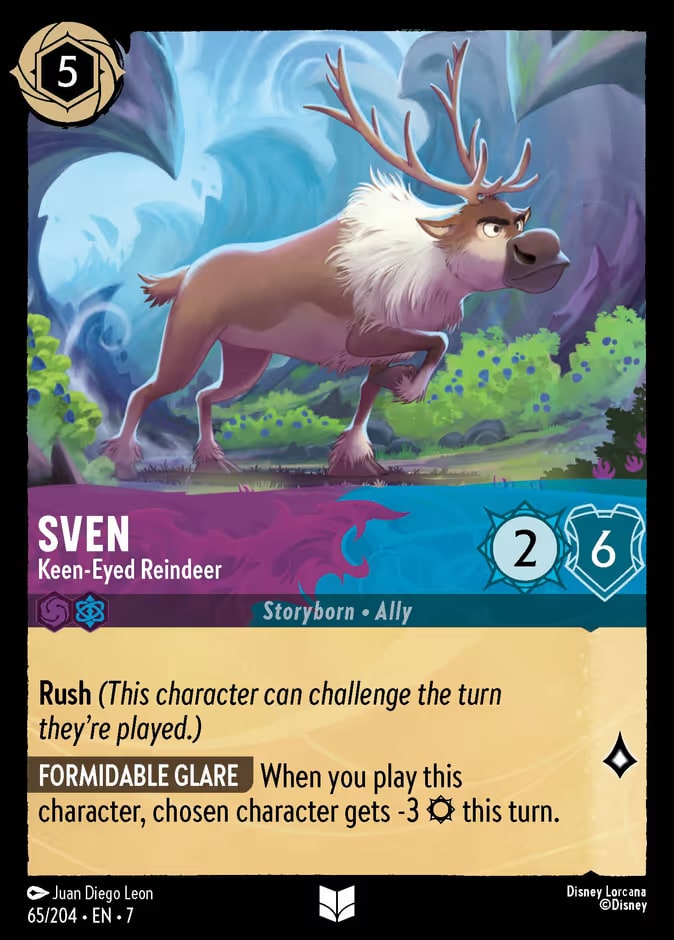 Sven - Keen-Eyed Reindeer, Archazia's Island 65/204