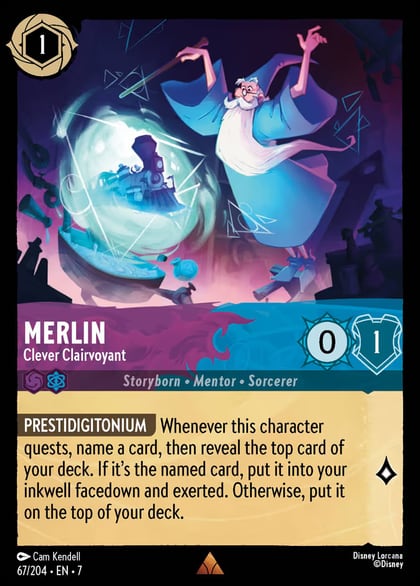 Merlin - Clever Clairvoyant, Archazia's Island 67/204