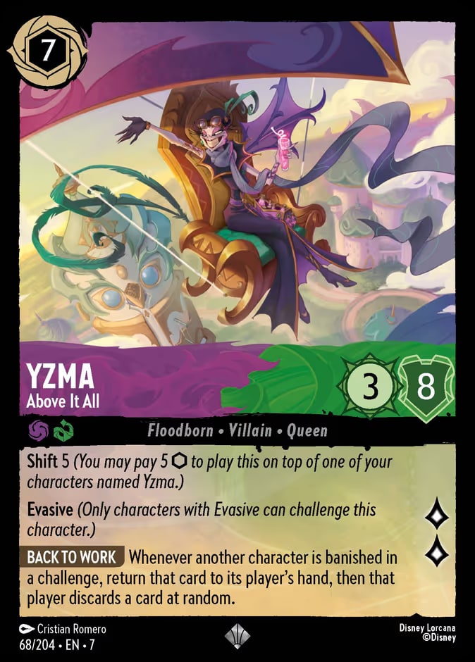 Yzma - Above It All, Archazia's Island 68/204