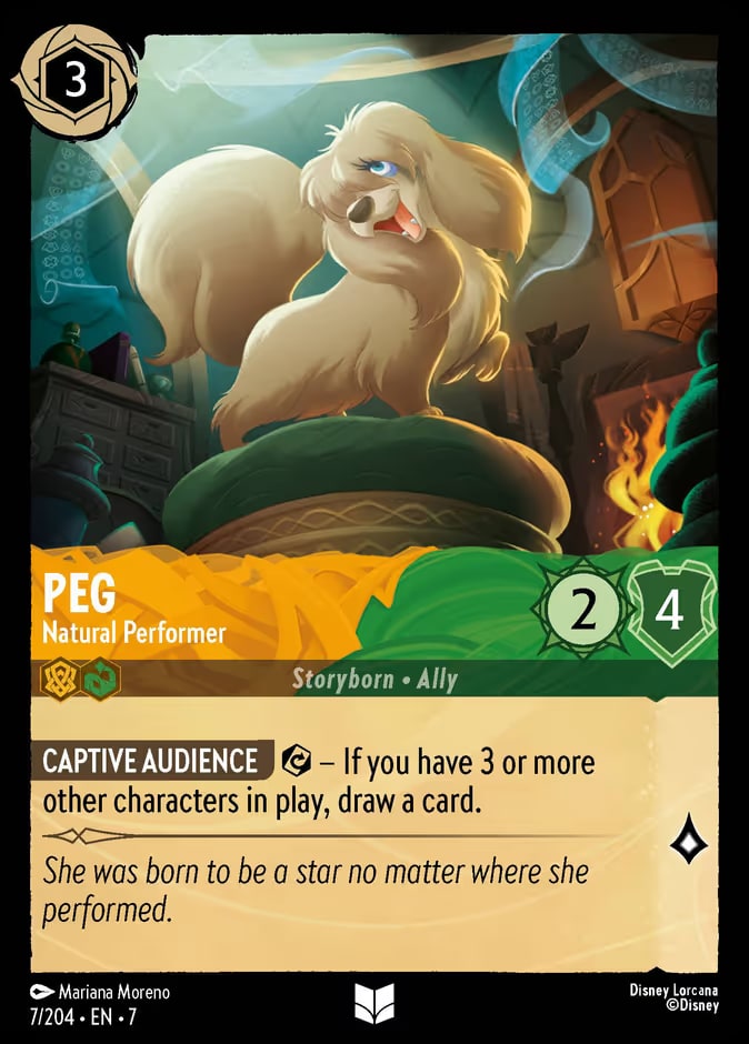 Peg - Natural Performer, Archazia's Island 7/204