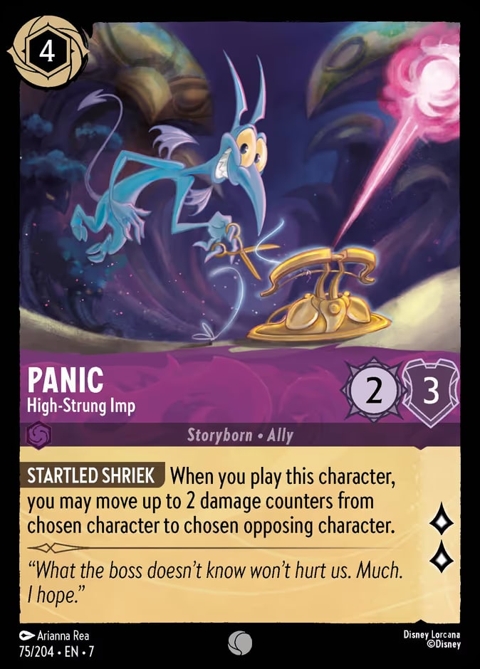 Panic - High-Strung Imp, Archazia's Island 75/204