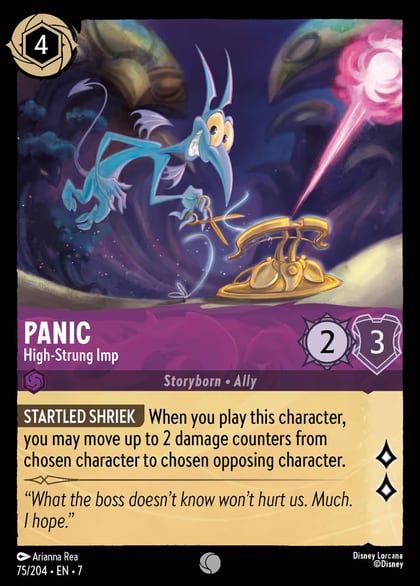 Panic - High-Strung Imp, Archazia's Island 75/204