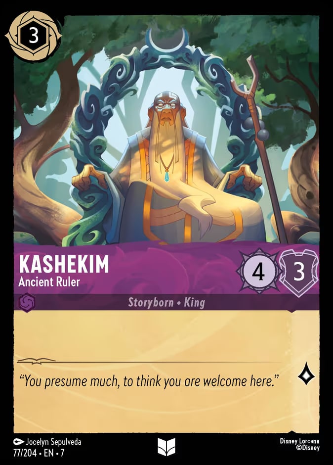 Kashekim - Ancient Ruler, Archazia's Island 77/204