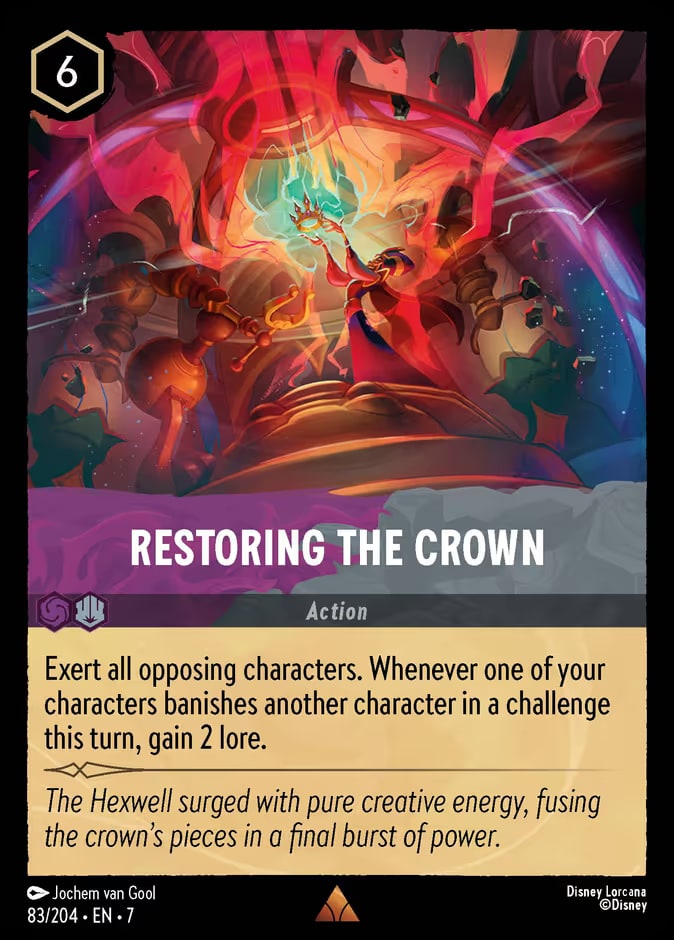 Restoring the Crown, Archazia's Island 83/204