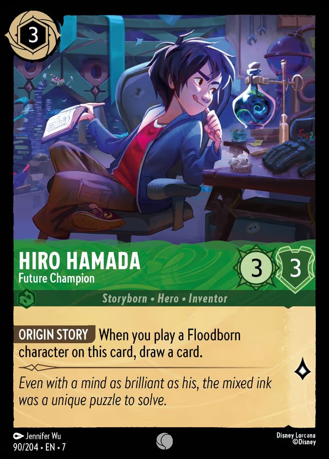 Hiro Hamada - Future Champion, Archazia's Island 90/204