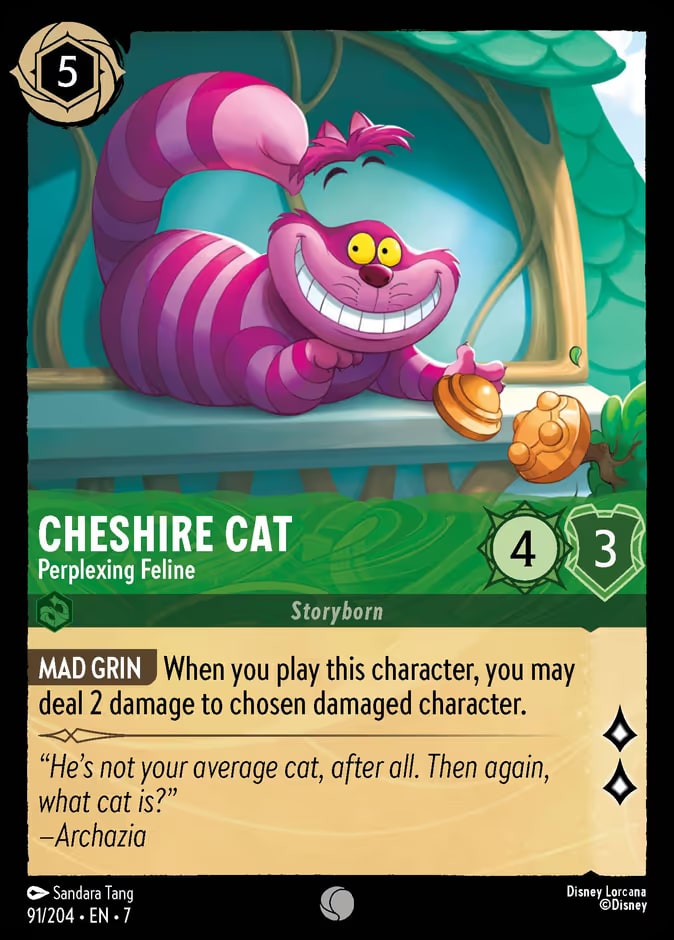 Cheshire Cat - Perplexing Feline, Archazia's Island 91/204