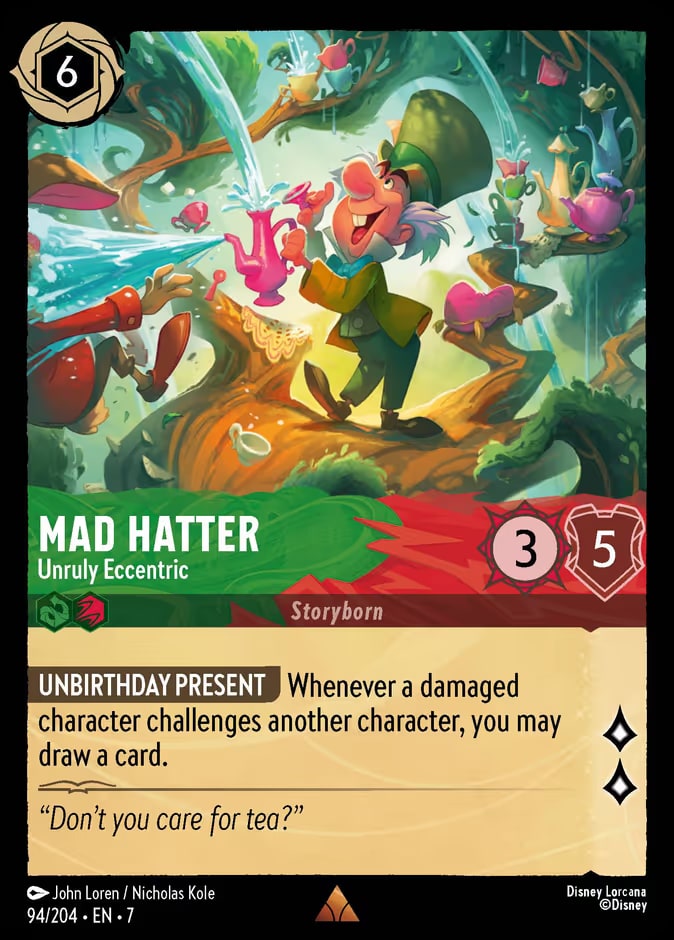 Mad Hatter - Unruly Eccentric, Archazia's Island 94/204