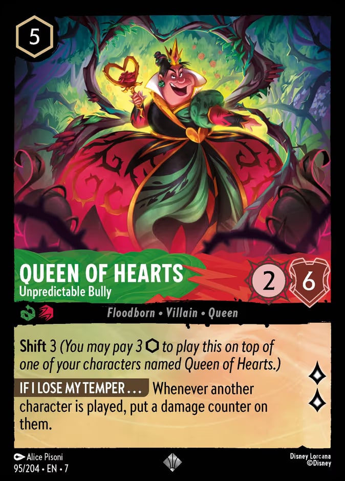 Queen of Hearts - Unpredictable Bully, Archazia's Island 95/204