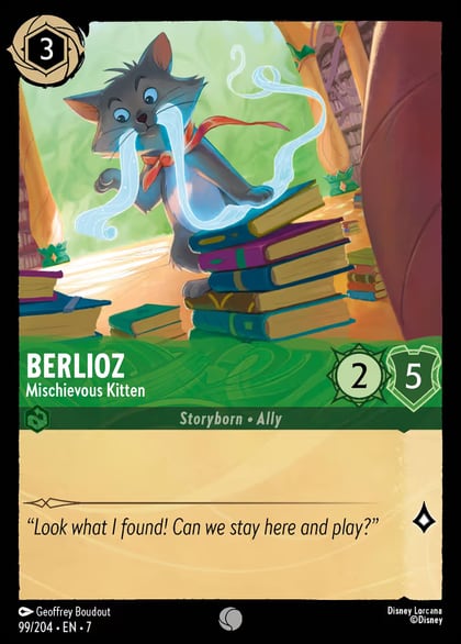 Berlioz - Mischievous Kitten, Archazia's Island 99/204
