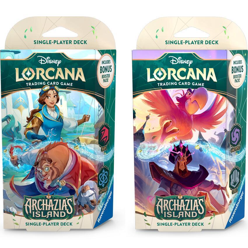 Disney Lorcana: Archazia's Island Starter Deck [Set of 2], Archazia's Island P614851