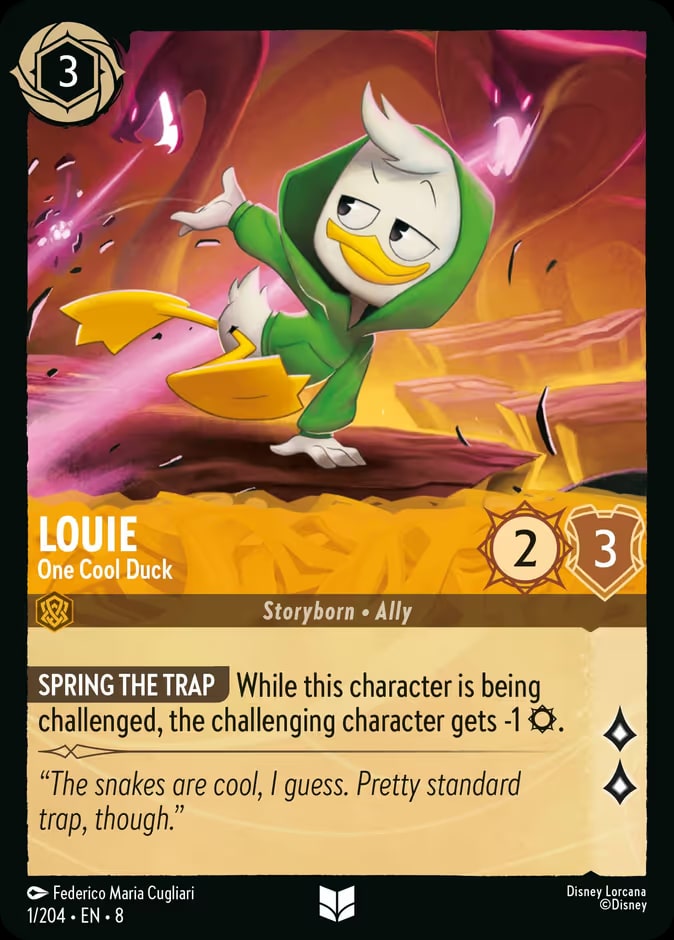 Louie - One Cool Duck (Foil), Reign of Jafar 1/204