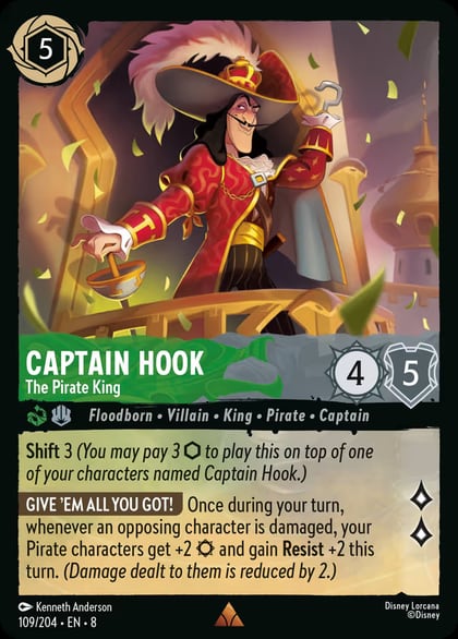 Captain Hook - The Pirate King, Reign of Jafar 109/204