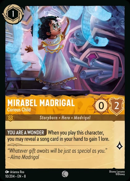 Mirabel Madrigal - Curious Child, Reign of Jafar 10/204