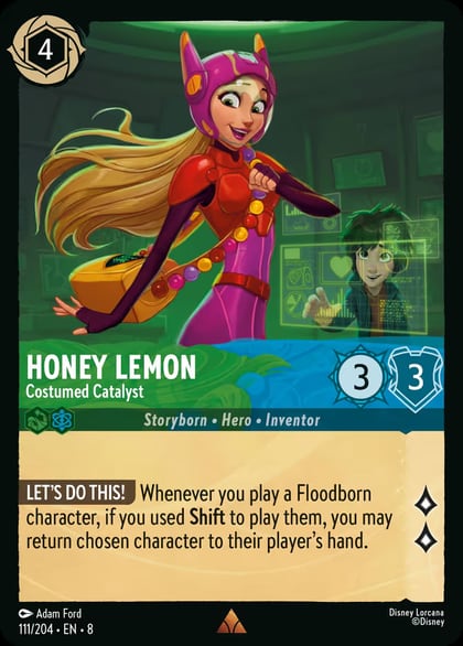 Honey Lemon - Costumed Catalyst, Reign of Jafar 111/204