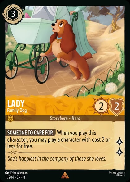 Lady - Family Dog, Reign of Jafar 11/204