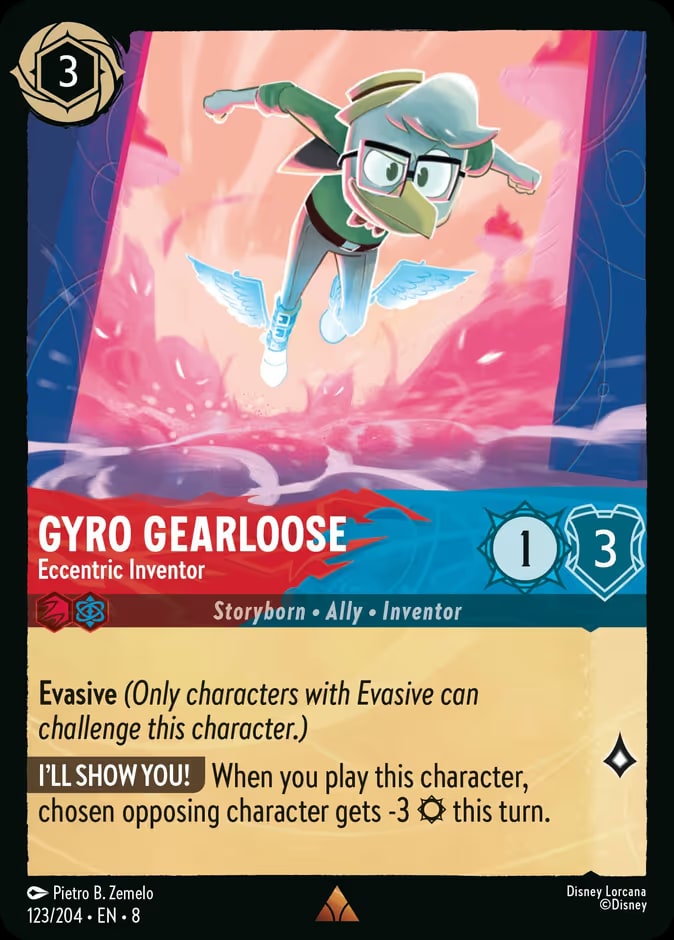 Gyro Gearloose - Eccentric Inventor, Reign of Jafar 123/204