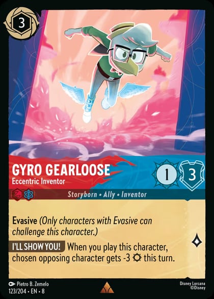 Gyro Gearloose - Eccentric Inventor, Reign of Jafar 123/204