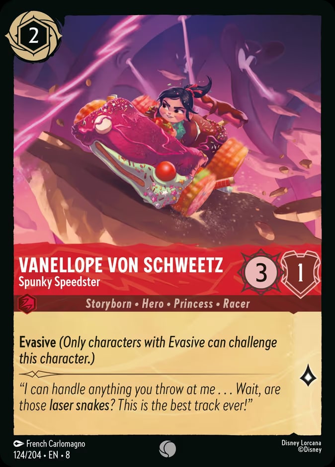 Vanellope Von Schweetz - Spunky Speedster, Reign of Jafar 124/204