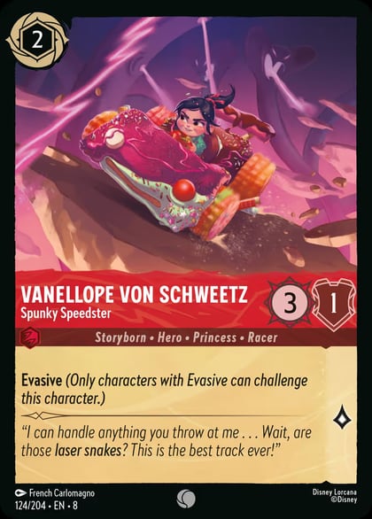 Vanellope Von Schweetz - Spunky Speedster, Reign of Jafar 124/204